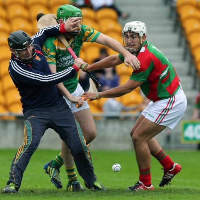 Brian Mullins and Barry Harding Birr GAA